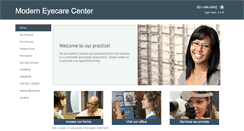 Desktop Screenshot of moderneyecenter.com